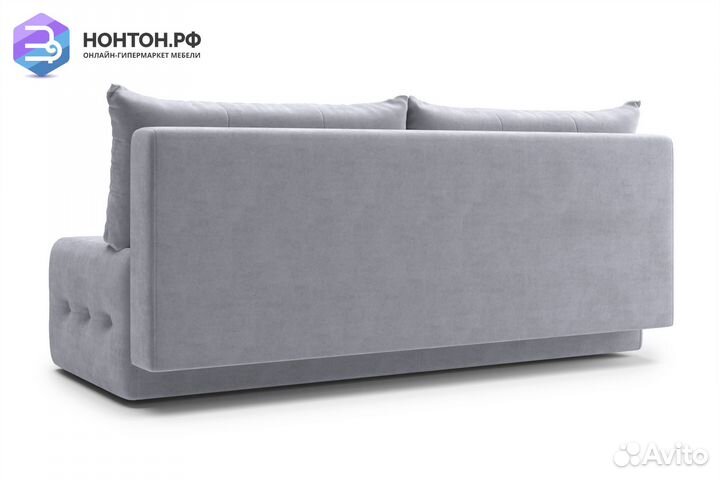Диван еврокнижка Сити серый