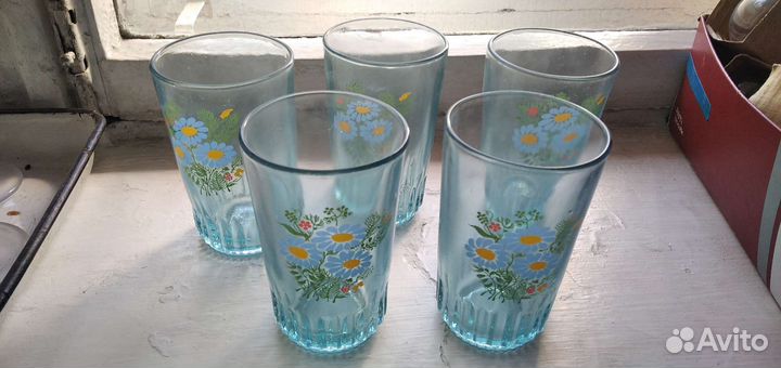 Стаканы рюмки