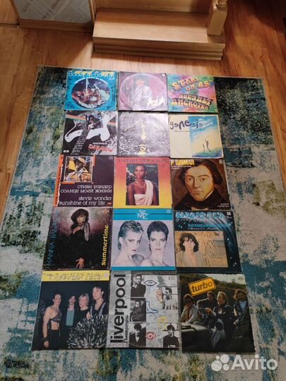 Виниловые пластинки разные