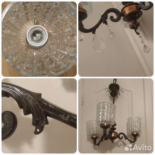 Лампы, торшер, плафоны СССР