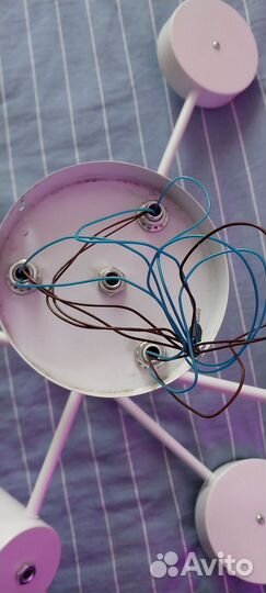 Люстра потолочная светодиодная бу