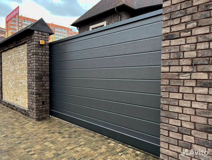 Секционные ворота. Гаражные и промышленные