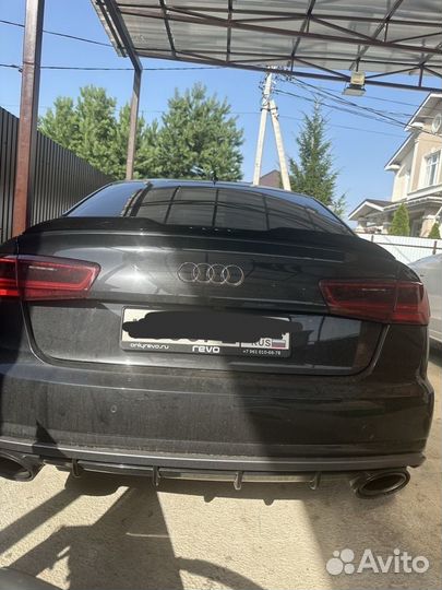 Спойлер audi a6 c7