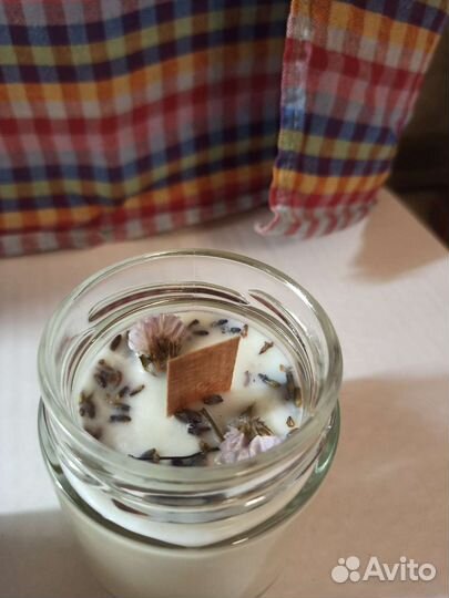 Свечи ручной работы (в баночках,в кокосе )