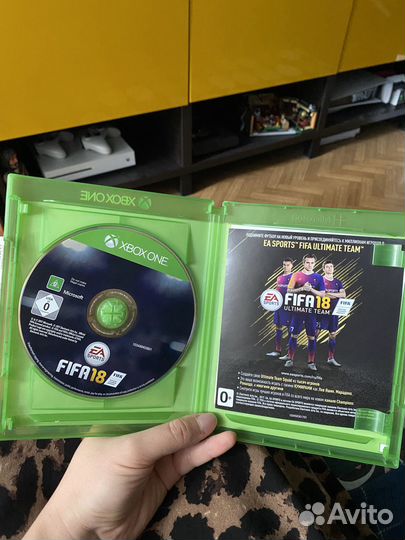 Игра Fifa 18 для xbox one