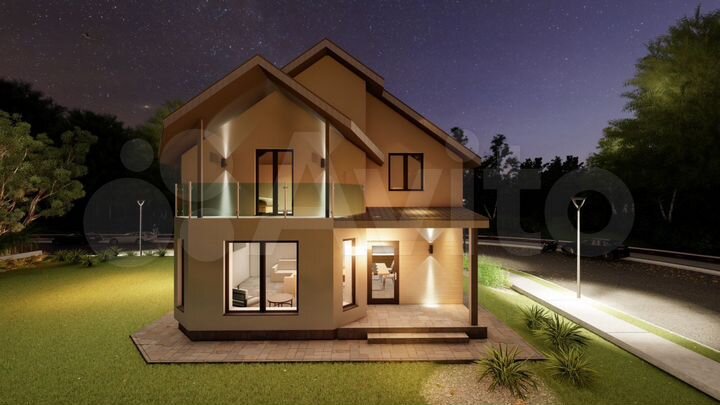 Дом 150 м² на участке 9,6 сот.