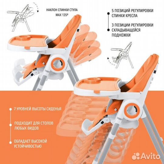 Стульчик для кормления 2 в 1