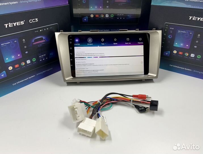 Магнитола Teyes CC3 3/32 для Тойота Камри 40