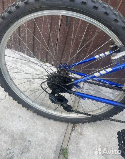 Складной скоростной велосипед 24