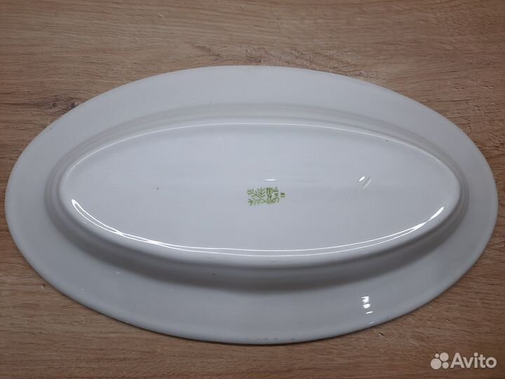 Селедочница овальное блюдо Зик Конаково СССР