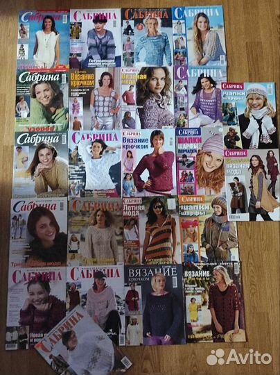 Журнал по вязанию Наталья, Сабрина, Sandra, Verena