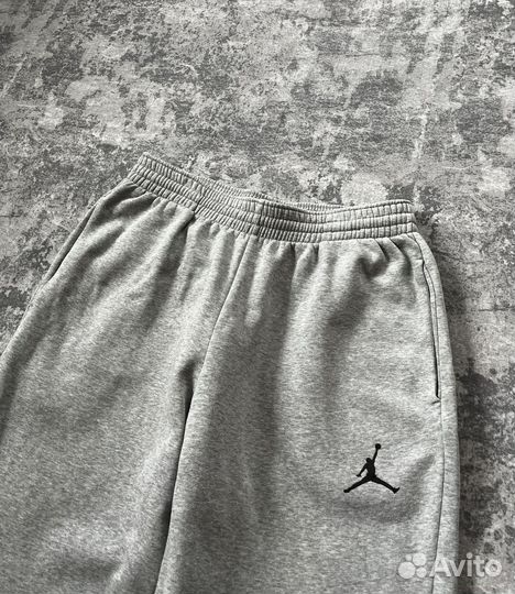 Nike Air Jordan wide leg trousers l-xl mini logo