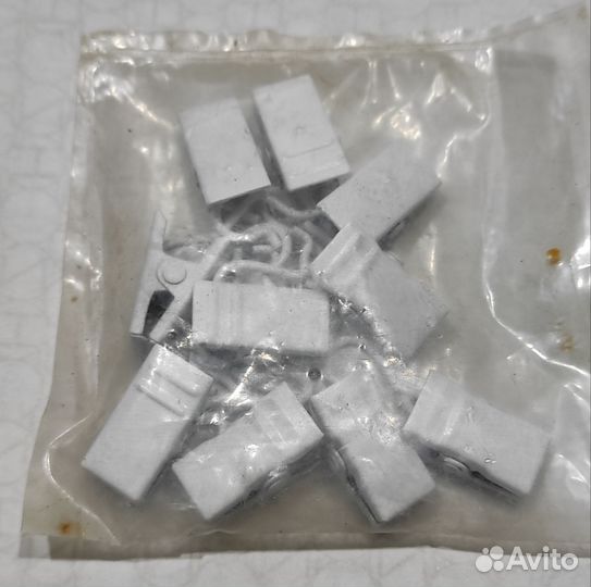 Зажимы для штор белые (19шт) IKEA syrlig