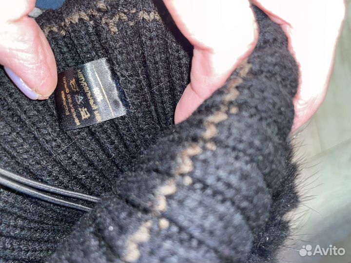 Шапка норковая женская