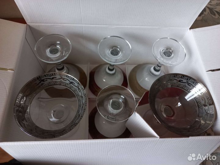 Бокалы для мартини и коктейль