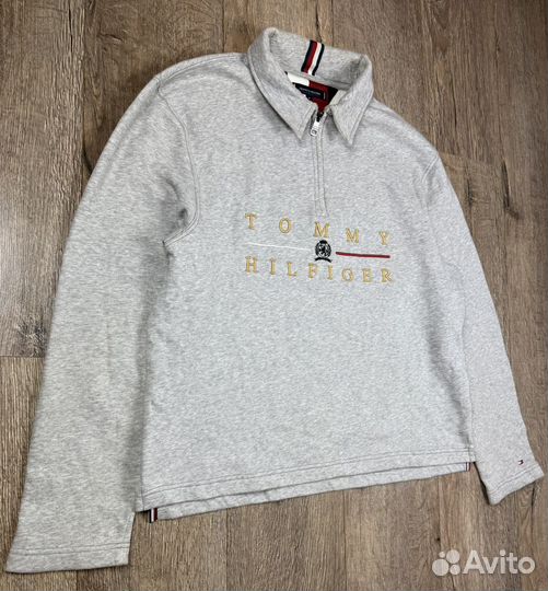 Tommy hilfiger свитшот 1/3 zip