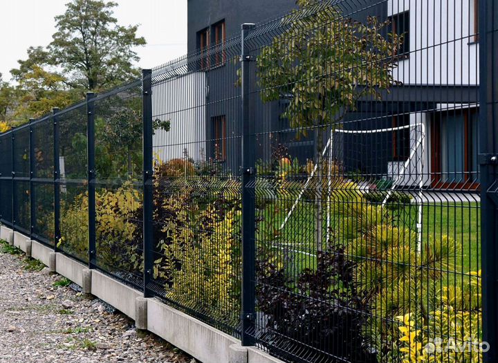 Забор сетка 3D