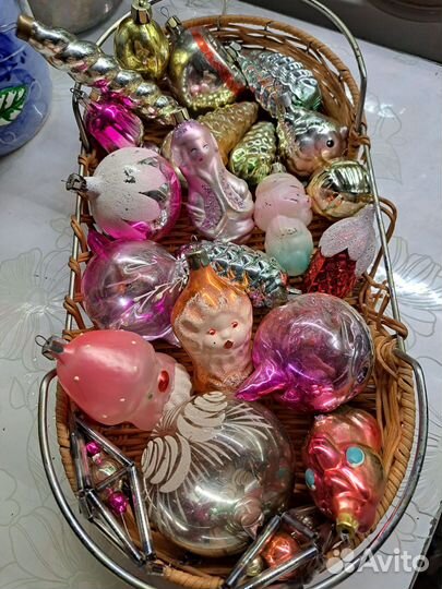 Елочные игрушки СССР