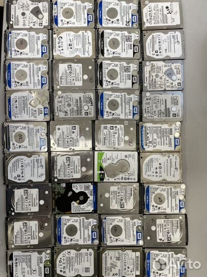 Жесткие диски 2,5”(120/160/320/500/750/1000 GB)