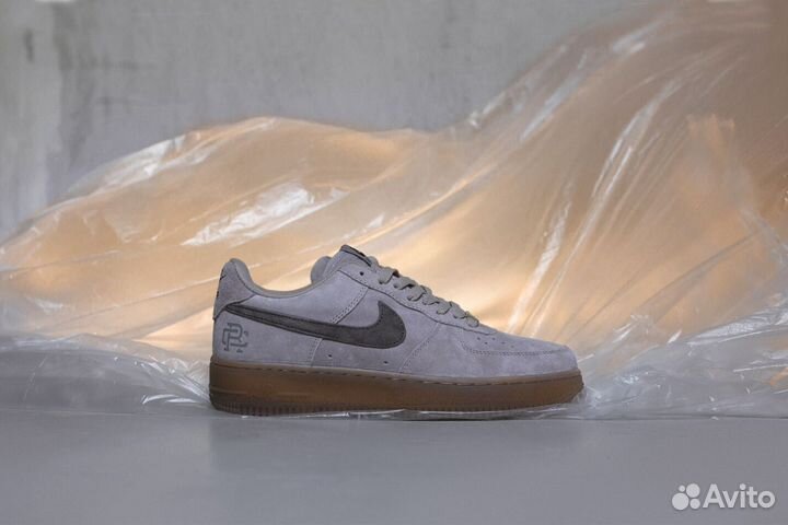 Nike Air Force 1 Low Grey Suede