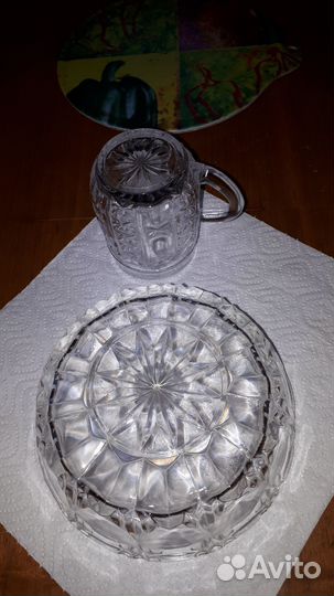 Хрустальная посуда СССР