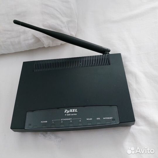 Интернет-центр Zy XEL для подключения к adsl2+