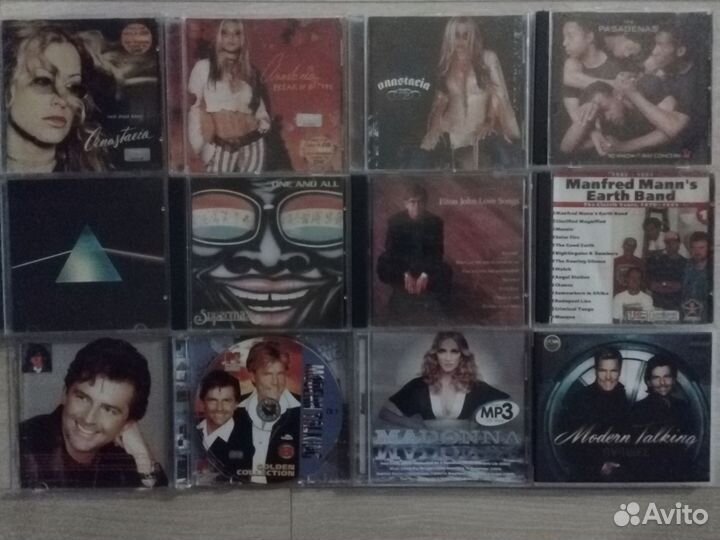 Диски с Рок и Поп музыкой