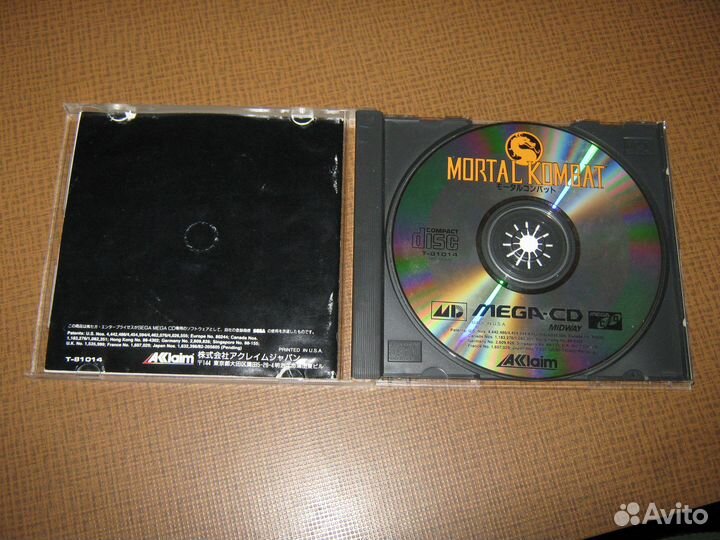 Диски лицензионные для Sega Mega-CD-2