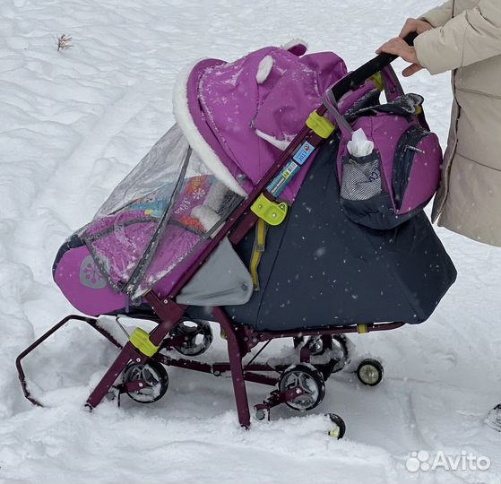 Санки коляска ника