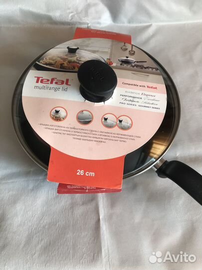 Сковорода с крышкой. Tefal. (Франция)