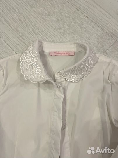 Школьная блузка для девочки Stilnyashka 128