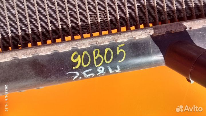 Радиатор для Chevrolet Aveo Т250