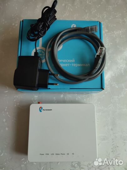 Оптический Pon терминал ZTE F612