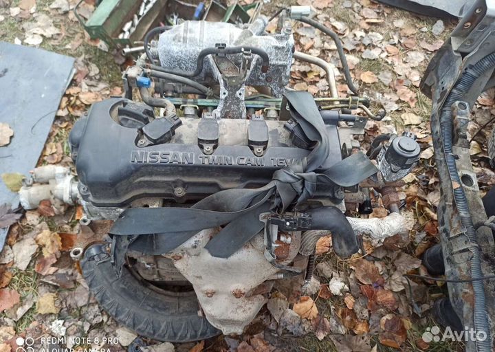 Двигатель QG18DE Nissan Bluebird Sunny