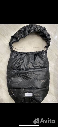 Зимний конверт в коляску на овчине