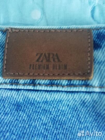 Джинсы zara летние