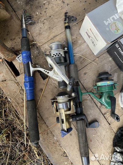 Спиннинг с катушкой бу