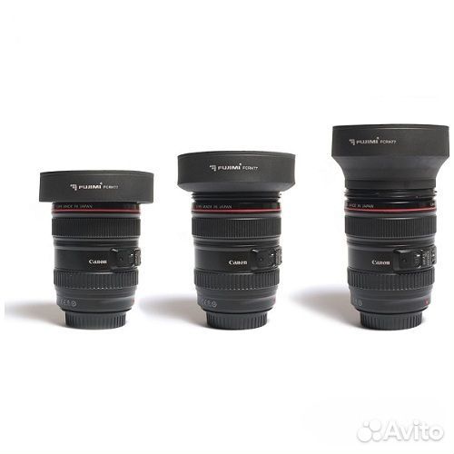 Складная резиновая бленда Fujimi 58мм