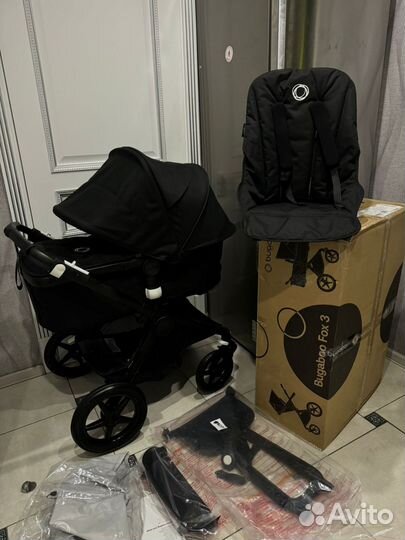 Bugaboo Fox3, как новая(2в1) с чеками 2022