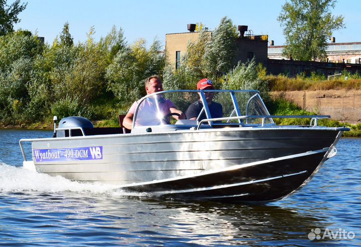 Новый алюминиевый катер Wyatboat 490DCM в наличии