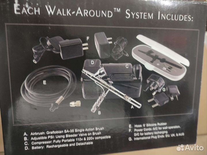 Аэрограф Graftobian (США)