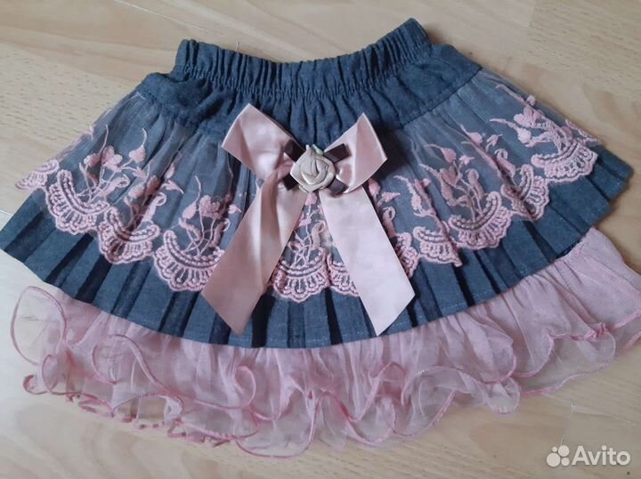 Юбки на девочку 4-5 лет