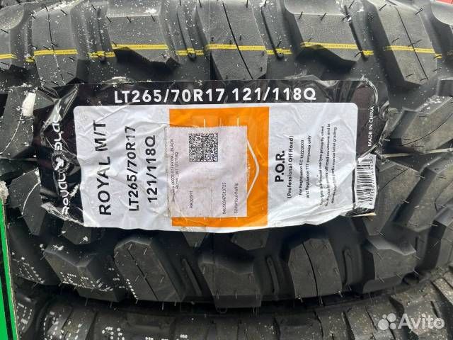 Royal Black Royal M/T 265/70 R17 121Q