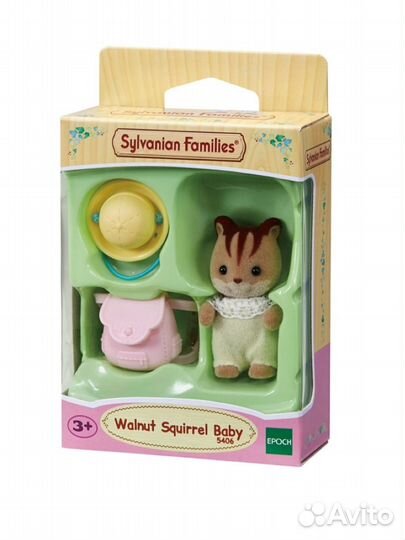 Sylvanian families малыш бельчонок 5406