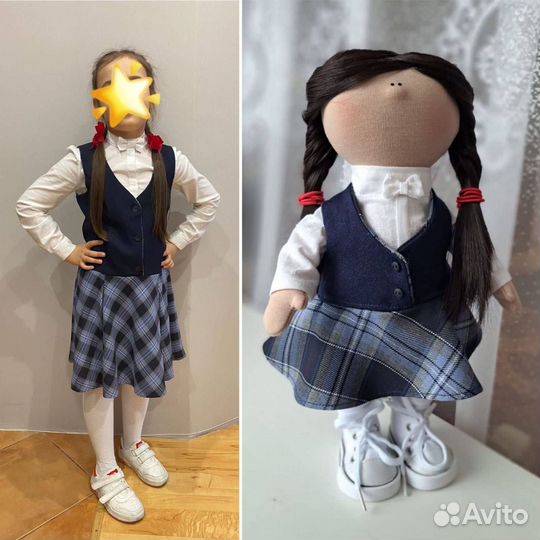 Изготовление интерьерных,текстильных кукол по фото