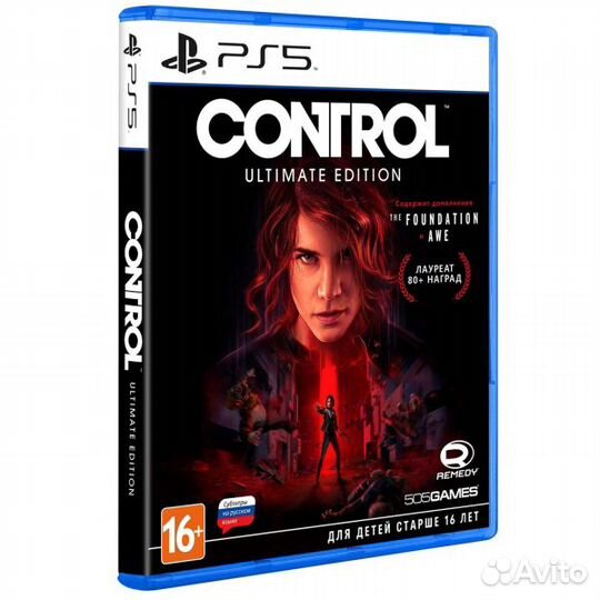 PS5 диск Control: Ultimate Edition,новый,запечатан