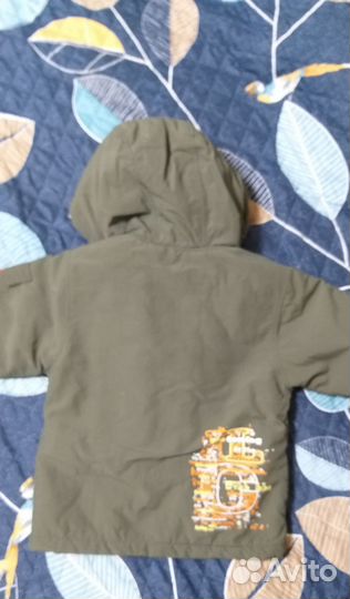 Куртка деми 86, полукомбинезон 80-86, шапка 46/48