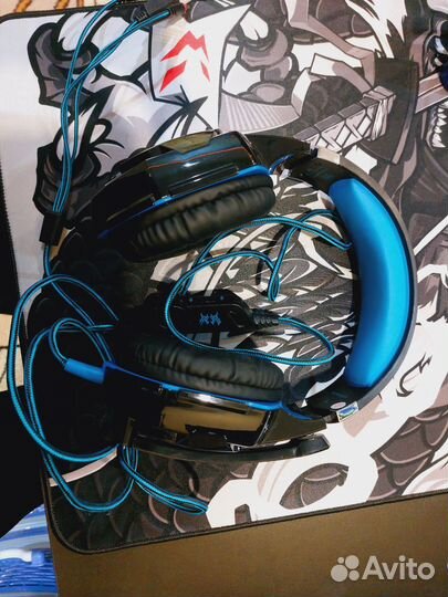 Игровые наушники с микрофоном