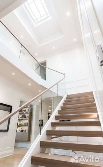 Перила из стекла