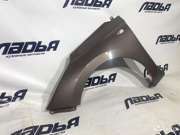 Крыло Hyundai Solaris 2 (17) левое Коричневый S4N